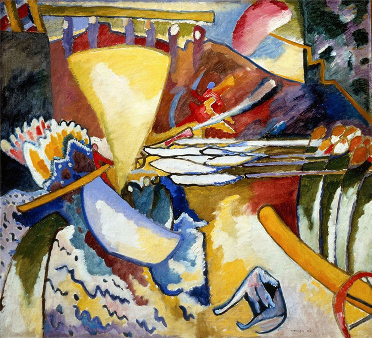 Improvisation 11 1910 Wassily Kandinsky Abstract Oil Painting